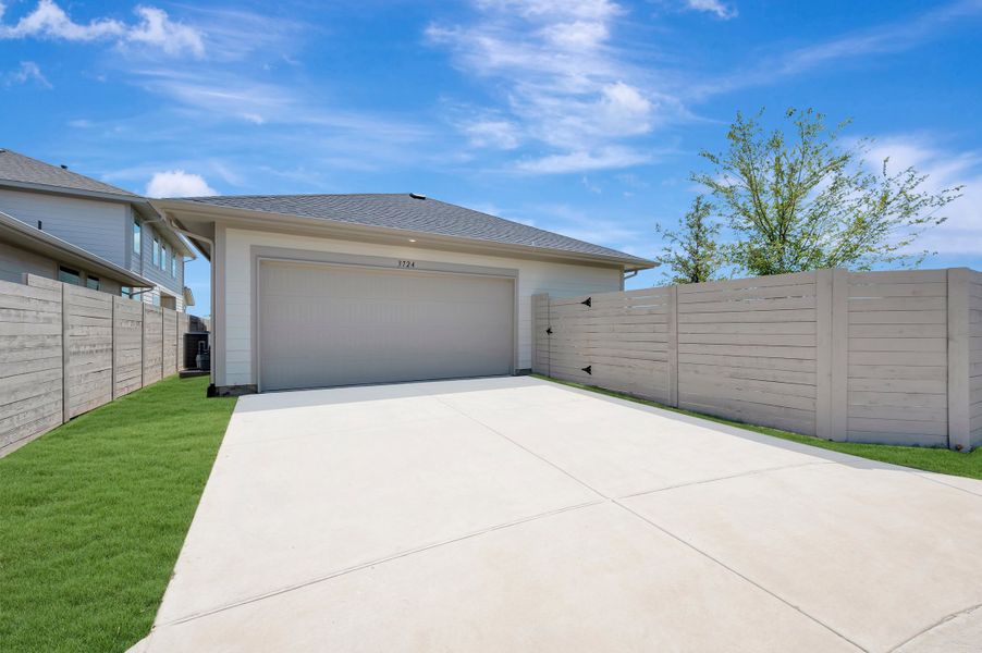 Exterior details and patio area of a home in Painted Tree, McKinney (Image 19). Exterior details and patio area of a home in Painted Tree, McKinney (Image 19).