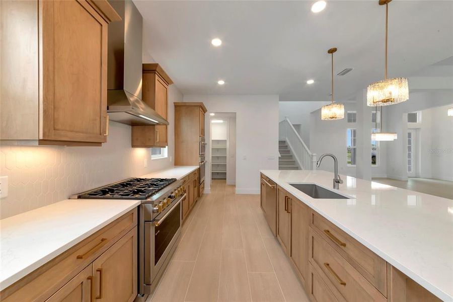 Furnished interior view inside a new home in , Sarasota (Image 6).