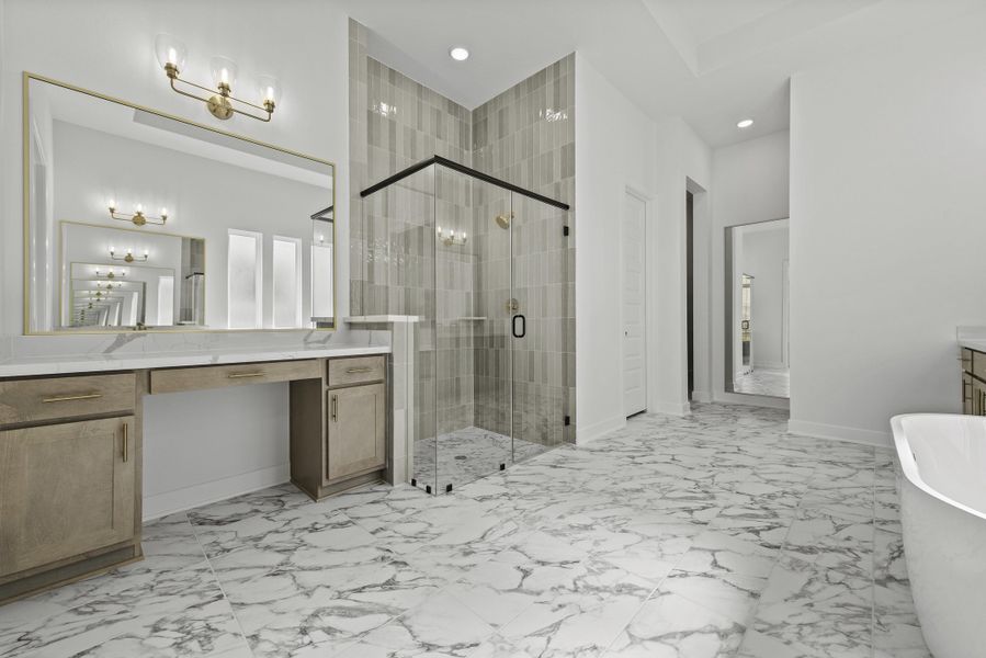 Representative furnished interior of a home built from the The Leona by Westin Homes in ARTAVIA® - 65' Art Collection, Conroe (Image 8).