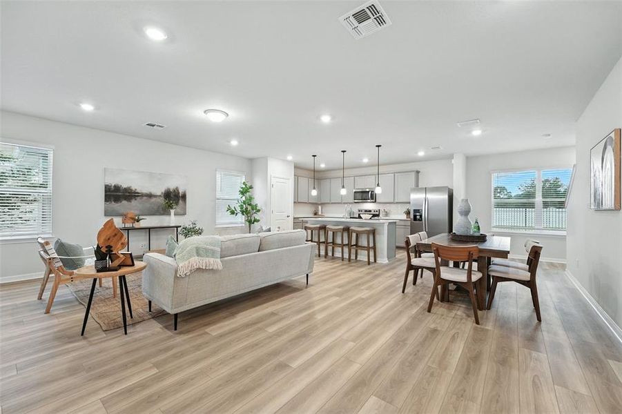 Furnished interior view inside a new home in Amelia Groves, St. Cloud (Image 34).