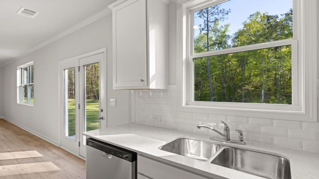 Furnished interior view inside a new home in Hamptons at Riverwood South, Dallas (Image 5).