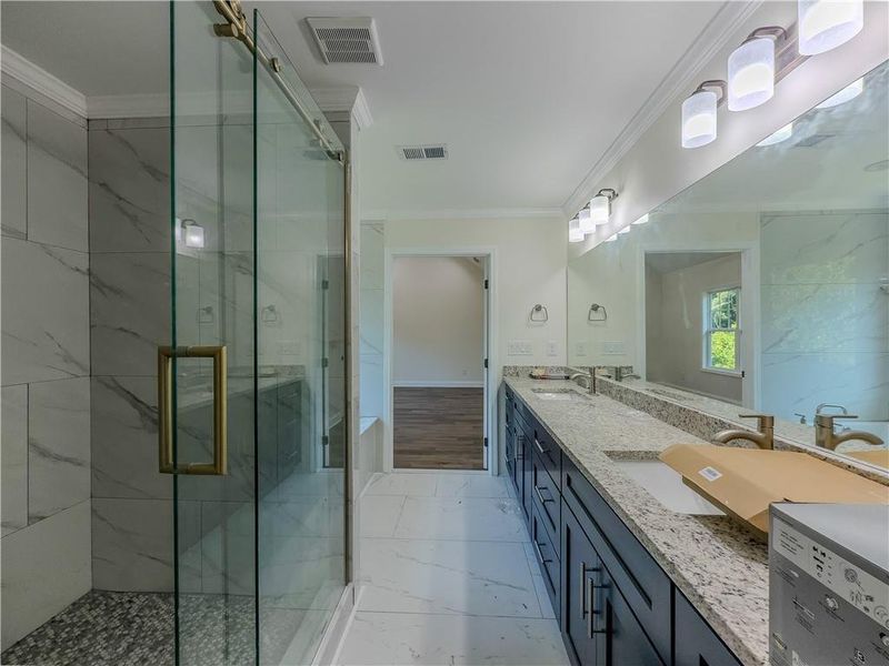 Furnished interior view inside a new home in , Lawrenceville (Image 4).