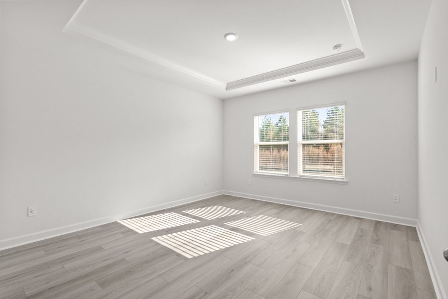 Spacious, unfurnished interior of a new home in Cypress Ridge - The Boardwalk Series, Longs (Image 14).