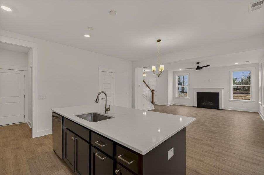Furnished interior view inside a new home in Indigo Place, North Charleston (Image 17). Furnished interior view inside a new home in Indigo Place, North Charleston (Image 17).