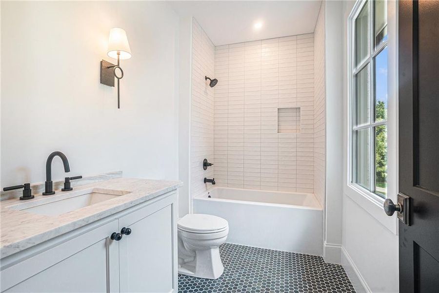 Furnished interior view inside a new home in , Atlanta (Image 11). Furnished interior view inside a new home in , Atlanta (Image 11).