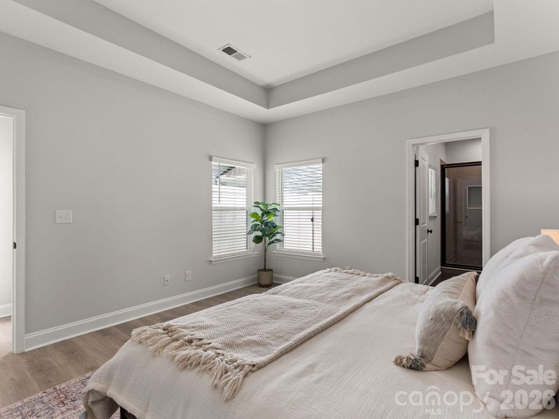 Furnished interior view inside a new home in , Asheville (Image 32).