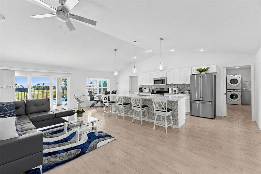 Furnished interior view inside a new home in , Cape Coral (Image 10).