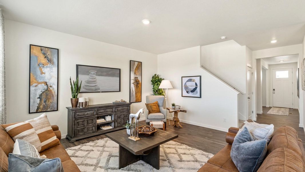 Furnished interior view inside a new home in Tailholt, Severance (Image 11). Furnished interior view inside a new home in Tailholt, Severance (Image 11).