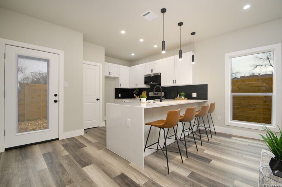 Furnished interior view inside a new home in , San Antonio (Image 22).