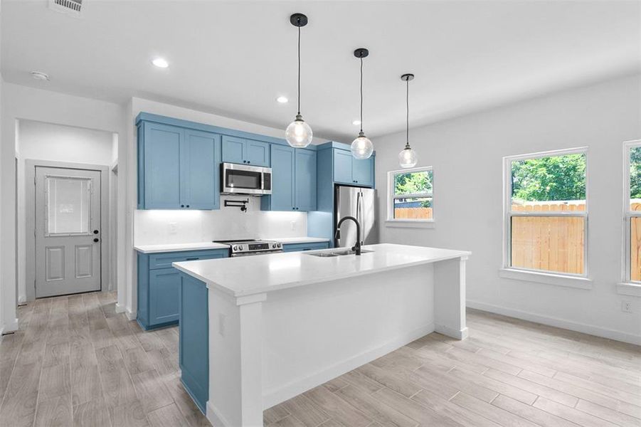 Furnished interior view inside a new home in , Mabank (Image 8). Furnished interior view inside a new home in , Mabank (Image 8).