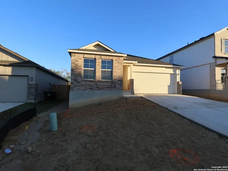 In-progress construction of a new home in Agave, San Antonio, TX (Image 38). In-progress construction of a new home in Agave, San Antonio, TX (Image 38).