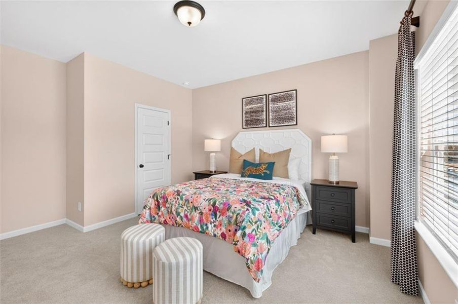 Furnished interior view inside a new home in The Stiles, Cartersville (Image 11). Furnished interior view inside a new home in The Stiles, Cartersville (Image 11).
