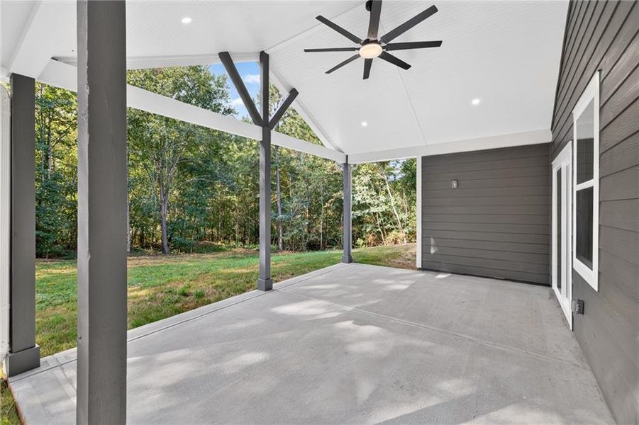 Exterior details and patio area of a home in , Covington (Image 22).