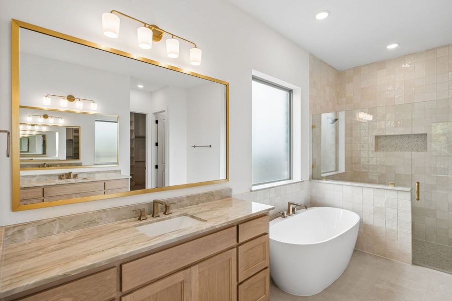 Furnished interior view inside a new home in The Parks at Wilson Creek, Celina (Image 10). Furnished interior view inside a new home in The Parks at Wilson Creek, Celina (Image 10).