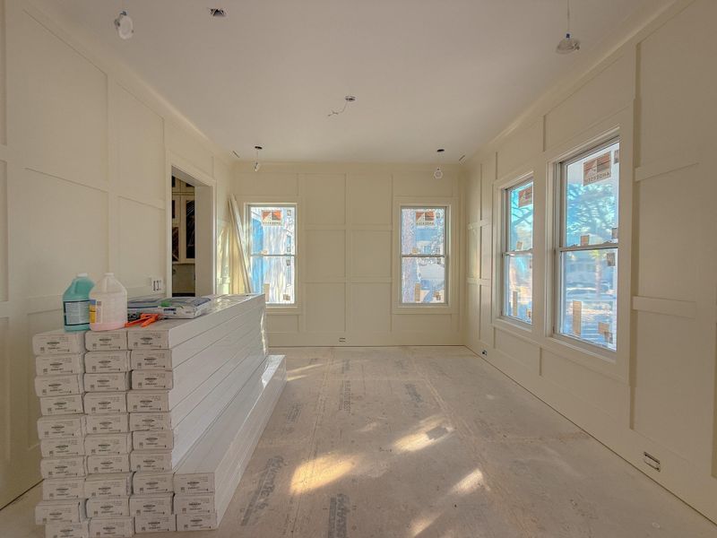 In-progress construction of a new home in , Isle Of Palms, SC (Image 38).