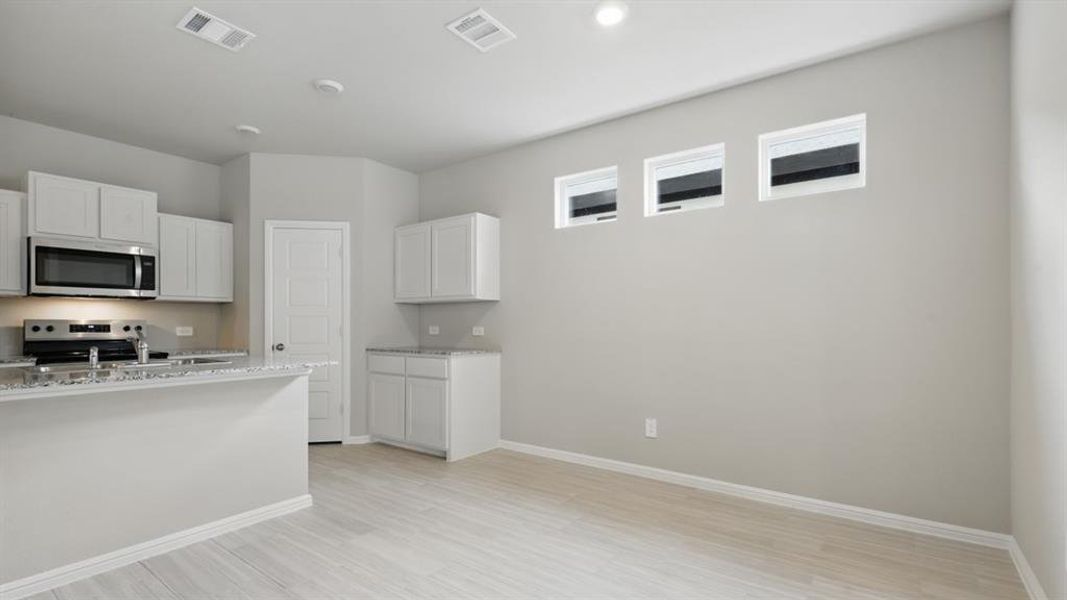 Furnished interior view inside a new home in Orchard Village, Fort Worth (Image 10). Furnished interior view inside a new home in Orchard Village, Fort Worth (Image 10).