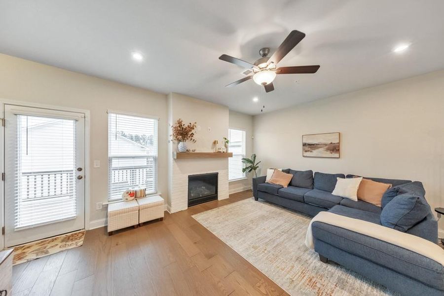 Furnished interior view inside a new home in , Woodstock (Image 35). Furnished interior view inside a new home in , Woodstock (Image 35).
