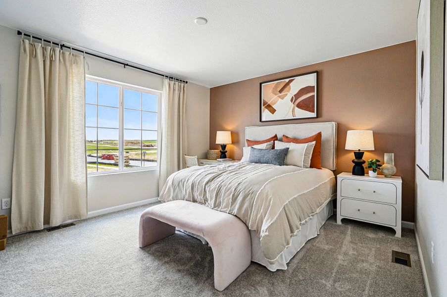 Furnished interior view inside a new home in Parterre, Thornton (Image 12).