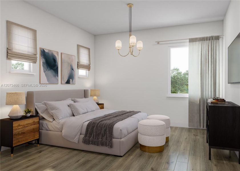 Furnished interior view inside a new home in Parkland Royale, Parkland (Image 23).