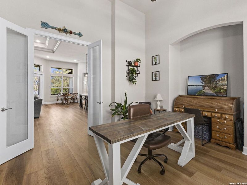 Furnished interior view inside a new home in Potranco Acres, Castroville (Image 5).