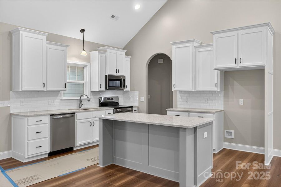 Furnished interior view inside a new home in , Salisbury (Image 10).