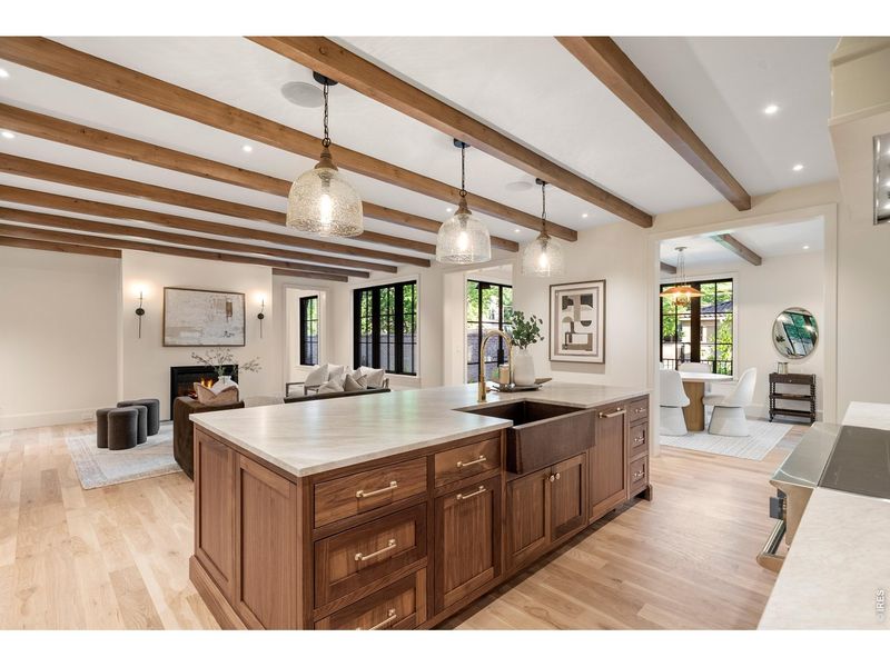 Furnished interior view inside a new home in , Denver (Image 15).