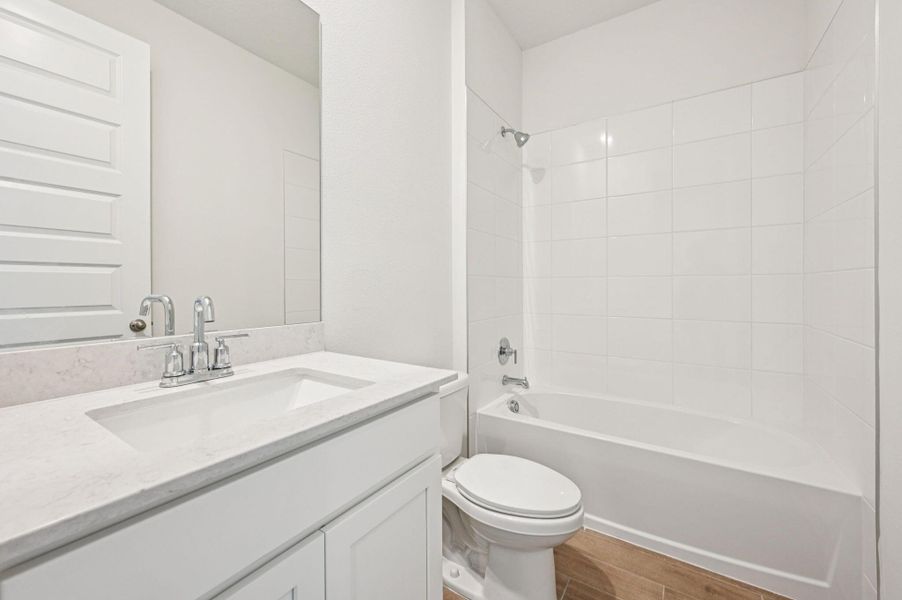 Furnished interior view inside a new home in Hampton Park - Signature Series, Vero Beach (Image 7).