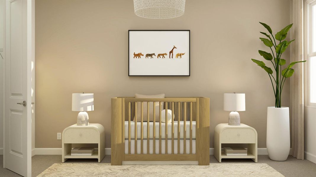 Furnished interior view inside a new home in , The Acreage (Image 19).