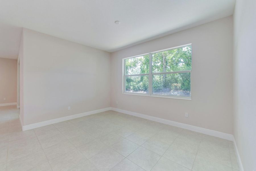 Representative unfurnished interior of a home built from the Rosa by GHO Homes in Bella Rosa, Vero Beach (Image 11). Representative unfurnished interior of a home built from the Rosa by GHO Homes in Bella Rosa, Vero Beach (Image 11).