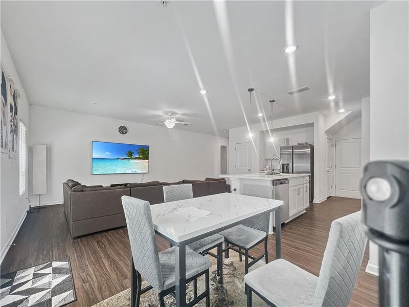 Furnished interior view inside a new home in , Douglasville (Image 11).