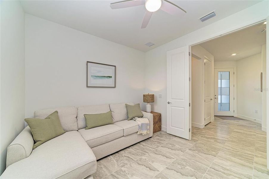Furnished interior view inside a new home in , Lakewood Ranch (Image 6). Furnished interior view inside a new home in , Lakewood Ranch (Image 6).