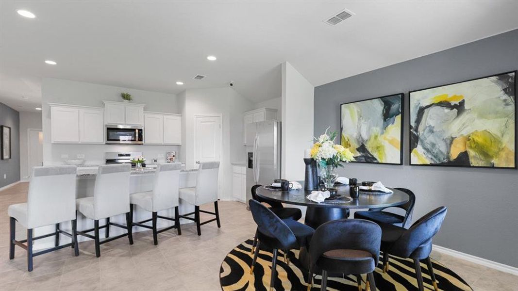 Furnished interior view inside a new home in Rock Creek West, Fort Worth (Image 31).