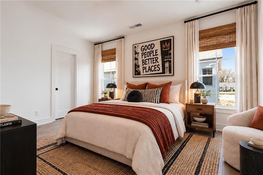 Furnished interior view inside a new home in , Hapeville (Image 15).