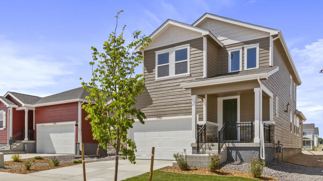 Furnished interior view inside a new home in Bloom, Fort Collins (Image 20).