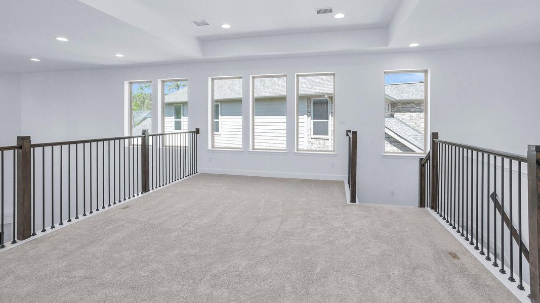 Spacious, unfurnished interior of a new home in Woodhavyn, Magnolia (Image 12).