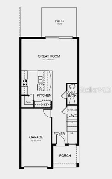 2D floor plan layout of this home in , Sarasota, FL (Image 4).
