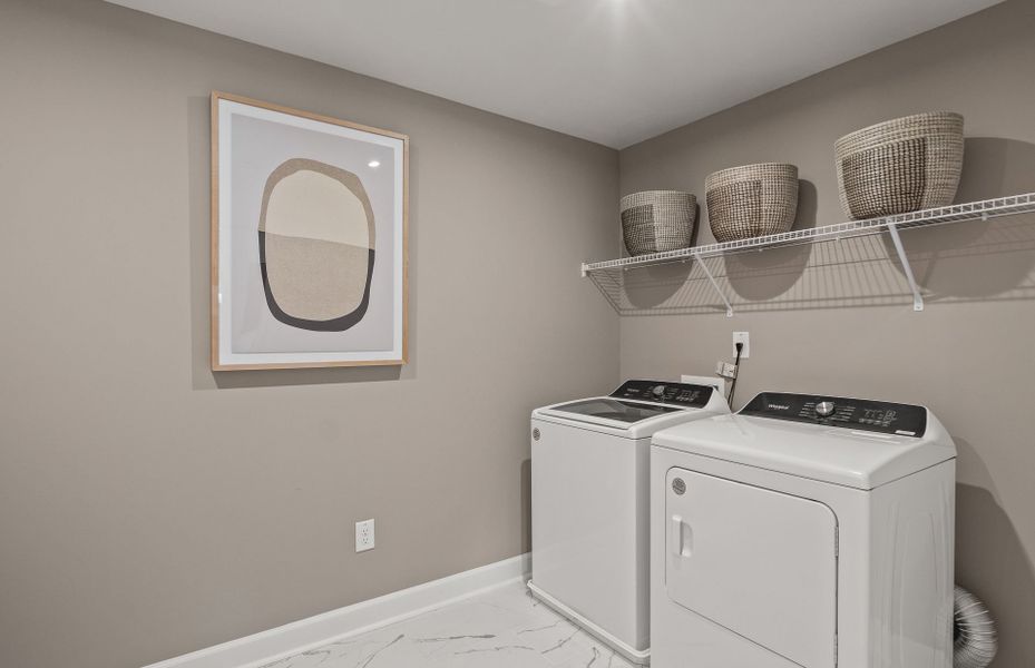 Representative furnished interior of a home built from the Frazier by Pulte Homes in Anderson Point Estates, McDonough (Image 35).