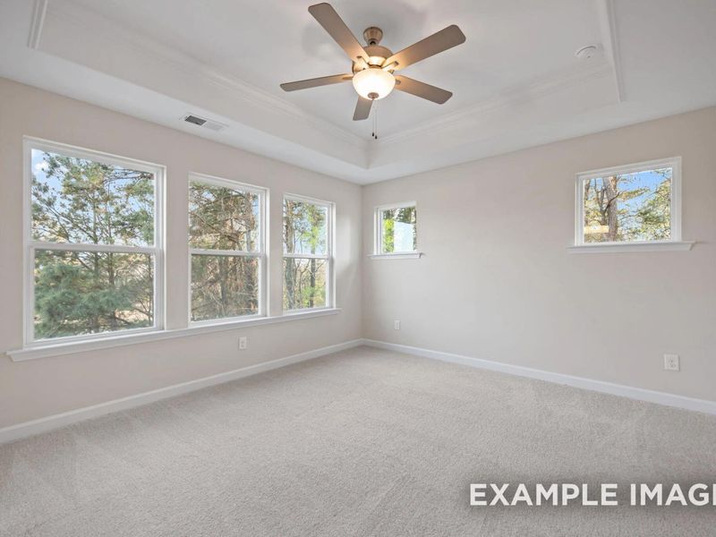 Spacious, unfurnished interior of a new home in Camden Park, Knightdale (Image 26).