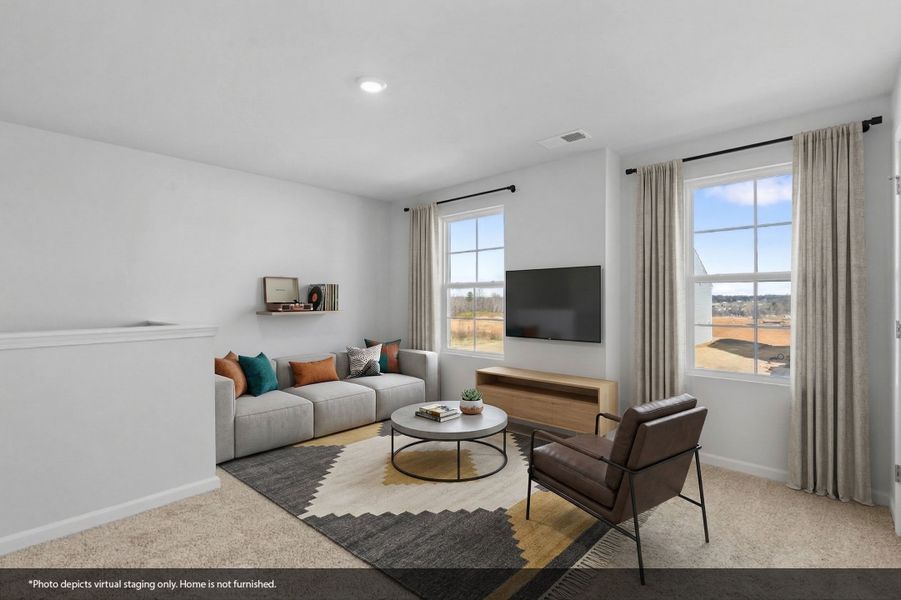 Furnished interior view inside a new home in Fieldstone, Lexington (Image 10).