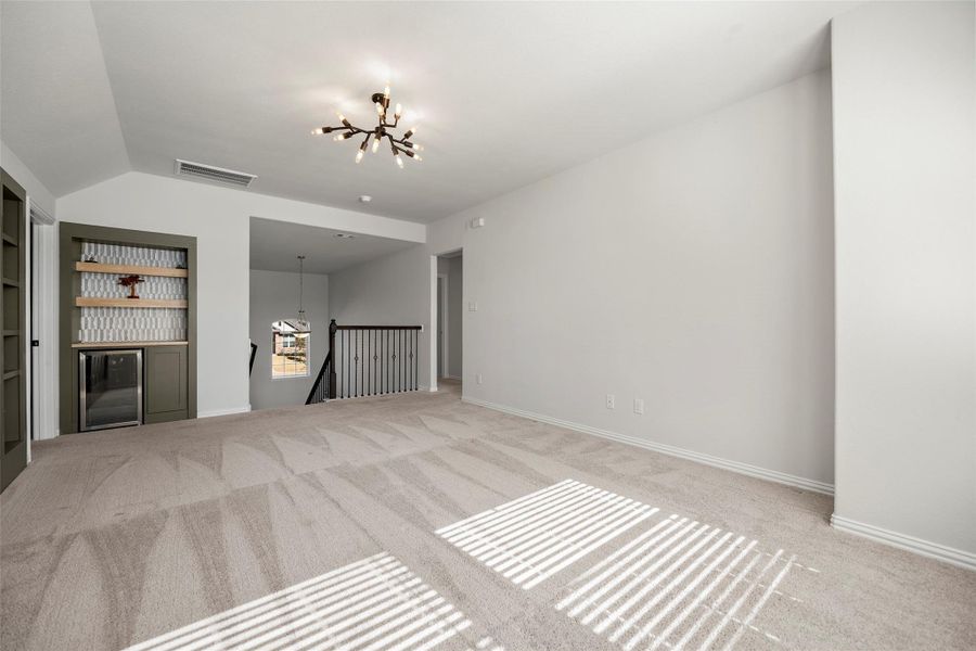 Game Room Includes Refrigerator, No Need To Leave The Action For Snacks Game Room Includes Refrigerator, No Need To Leave The Action For Snacks