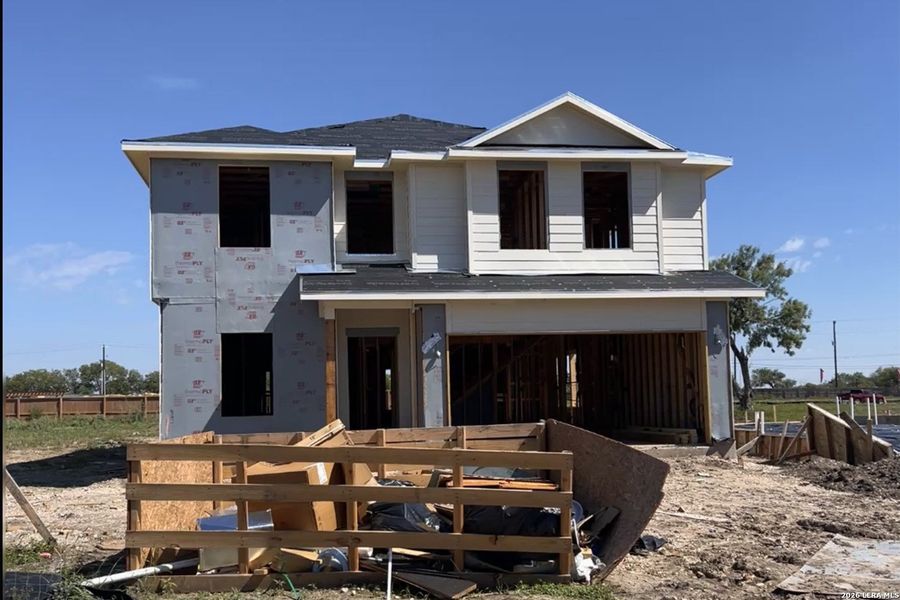In-progress construction of a new home in Mesa Vista, Von Ormy, TX (Image 24). In-progress construction of a new home in Mesa Vista, Von Ormy, TX (Image 24).