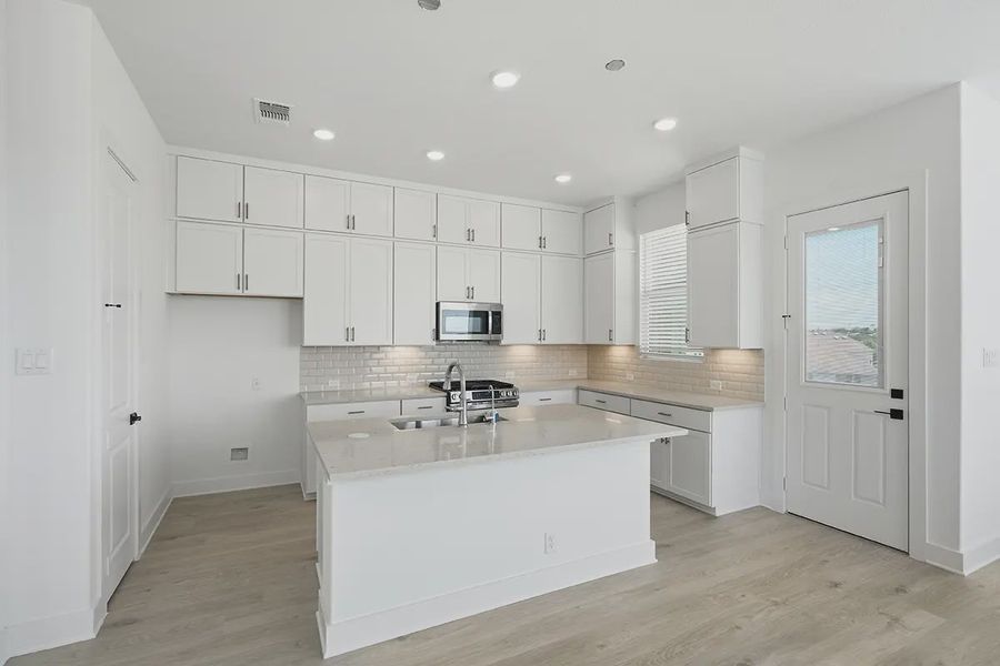 Furnished interior view inside a new home in Prominence Urban, San Antonio (Image 7).