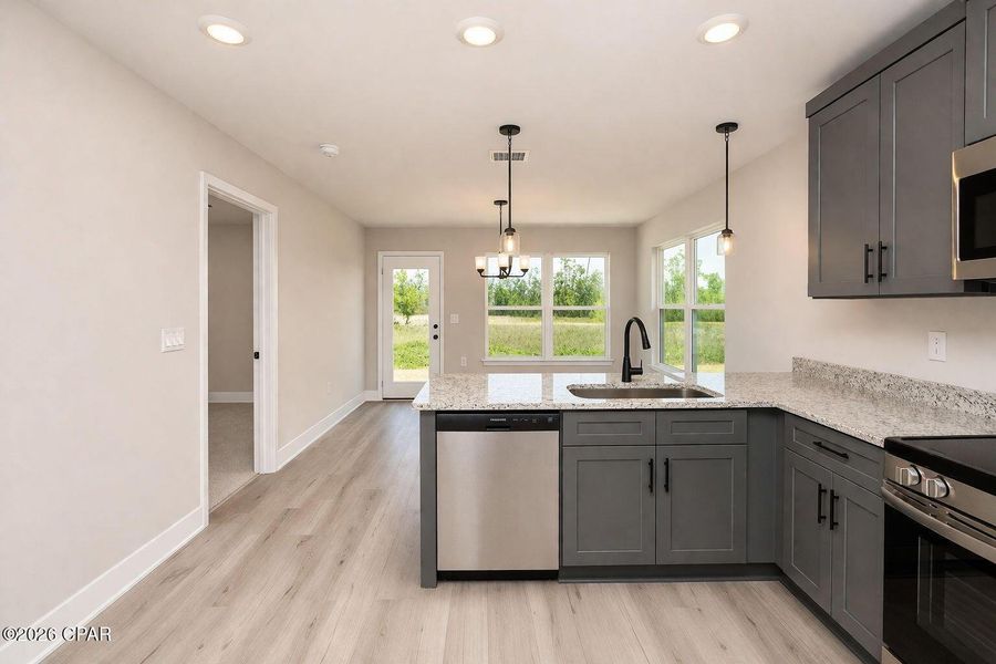 Furnished interior view inside a new home in Fox Glenn, Panama City (Image 7).