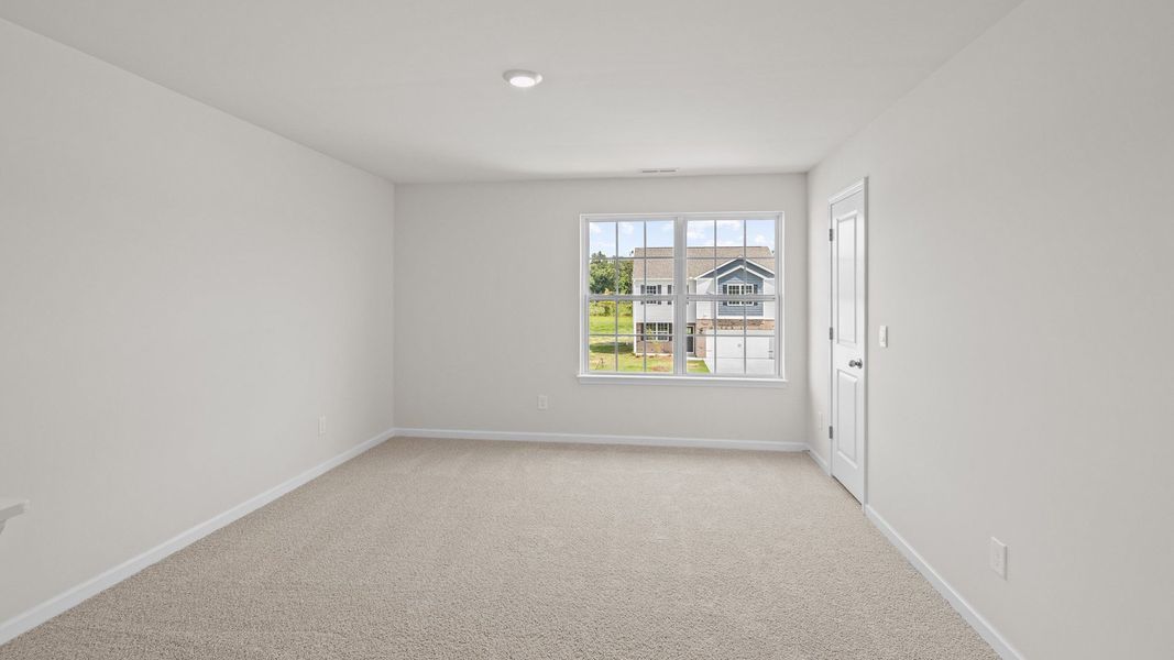 Spacious, unfurnished interior of a new home in The Preserve at Kinsley, Jamestown (Image 17).