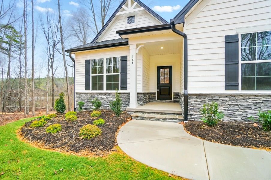 Representative exterior details of a home built from the Tillery by Caruso Homes in Blue Run, Raleigh (Image 3). Representative exterior details of a home built from the Tillery by Caruso Homes in Blue Run, Raleigh (Image 3).