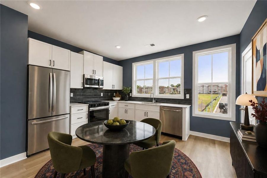 Furnished interior view inside a new home in Array, Atlanta (Image 6).