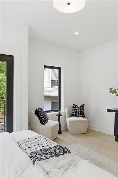 Furnished interior view inside a new home in , Atlanta (Image 50).