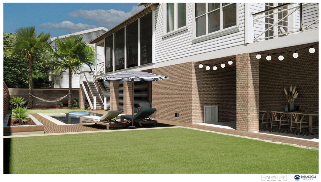 Exterior details and patio area of a home in , Mount Pleasant (Image 14).