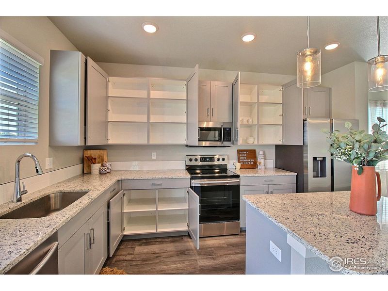 Furnished interior view inside a new home in Liberty Draw, Evans (Image 33).