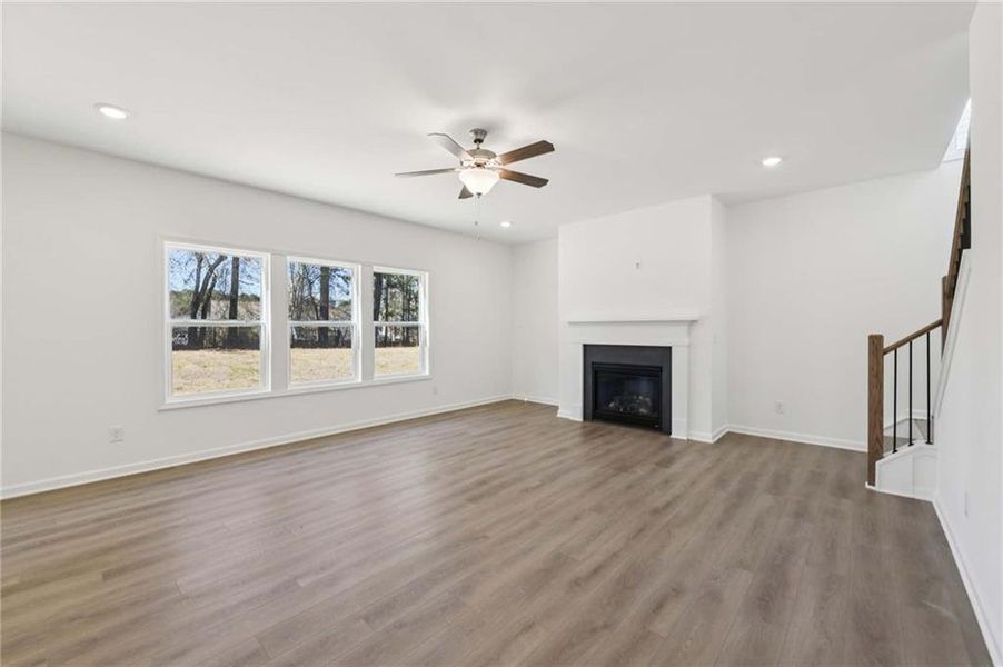 Spacious, unfurnished interior of a new home in The Estates at Casteel, Bethlehem (Image 29).